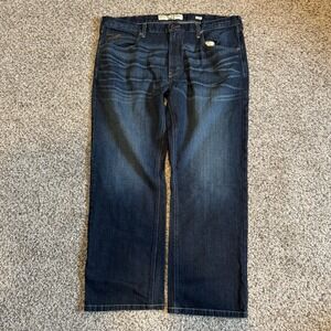 Ariat Legacy Jeans M5 Straight Fit Straight Leg Mens 40x30 Denim Whisker Stretch